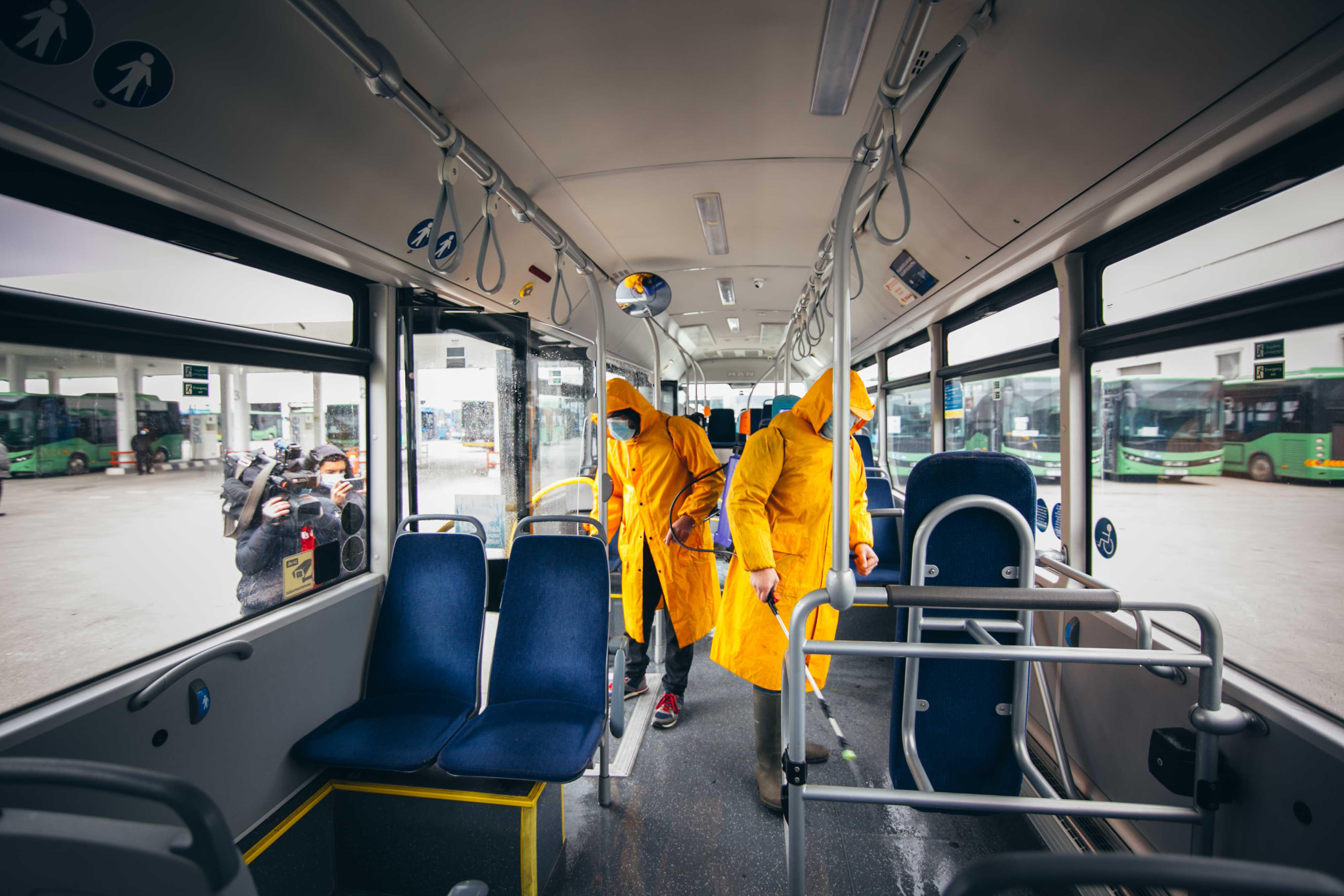 В автобусах будет запрещено включать систему отопления и охлаждения