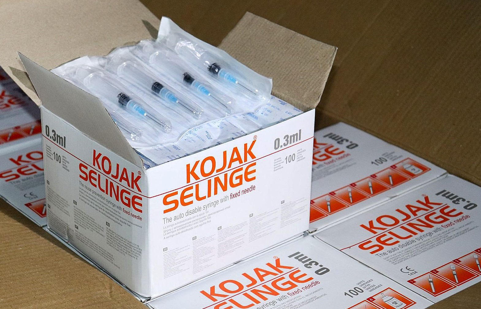 ჯანდაცვის სამინისტრო - ვაქცინაციისთვის 50 000 შპრიცი უკვე საქართველოშია