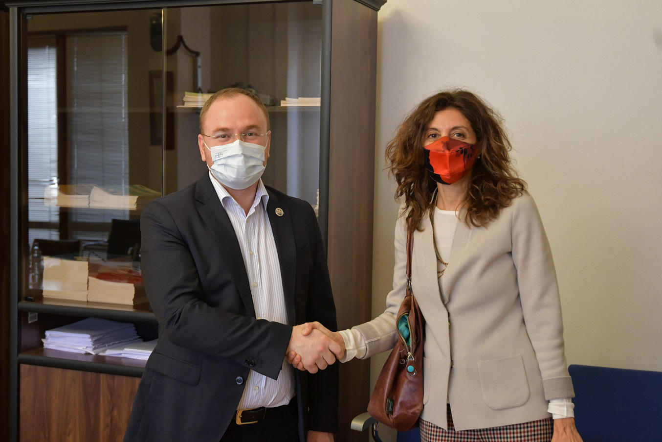ირაკლი ბერაია ნატოს სამეკავშირეო ოფისის ხელმძღვანელს შეხვდა