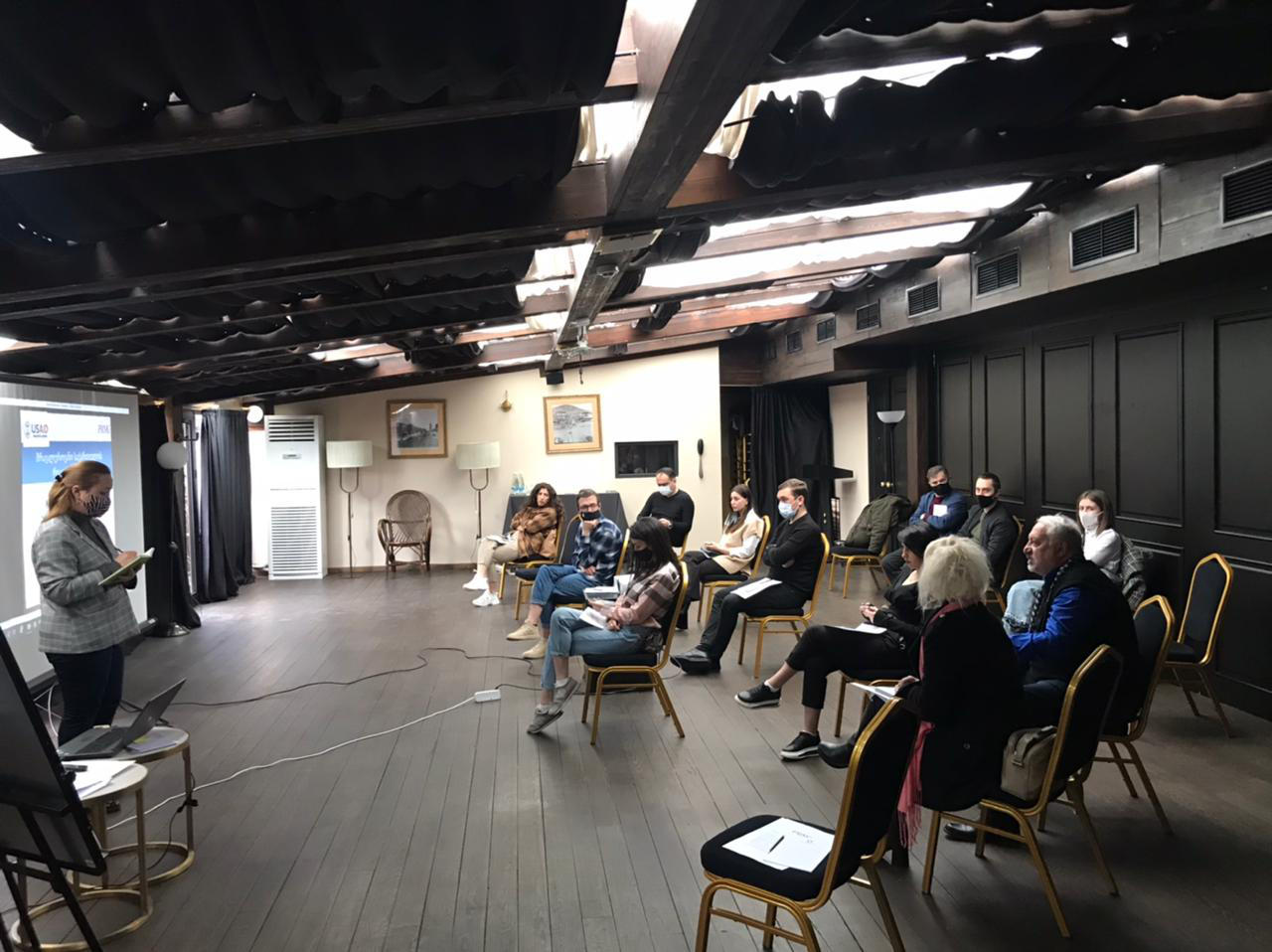 Public Movement Multinational Georgia (PMMG) continues the informing of society about the proceedings of the electoral reform  as well as the amendments to the electoral legislation