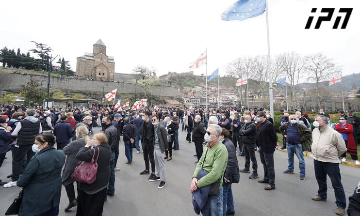 ევროპის მოედანზე გია გაჩეჩილაძის თანამოაზრეები იკრიბებიან