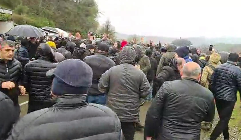 „ნამოხვანჰესის“ მოწინააღმდეგეებსა და სამართალდამცველებს შორის დაპირისპირება იყო