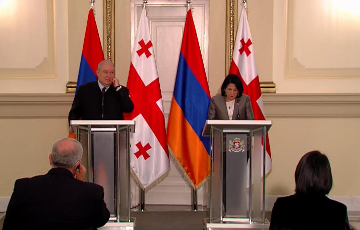 По заявлению Саломе Зурабишвили, Грузия вновь предлагает сторонам-участницам карабахского конфликта платформу для диалога и разрядки ситуации