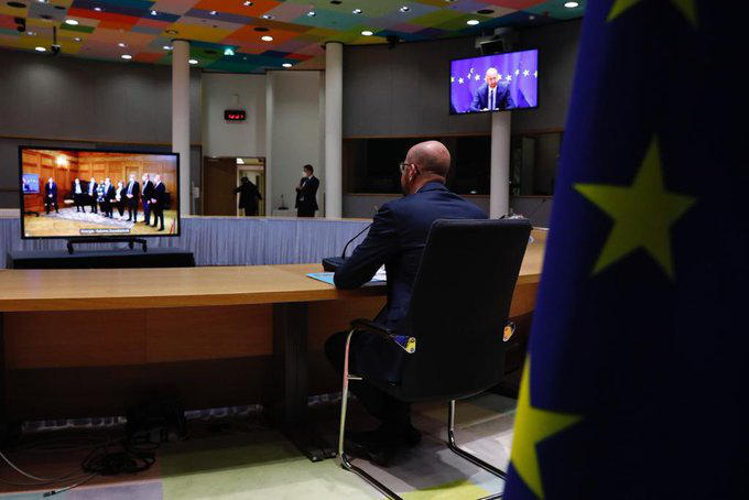 Шарль Мишель - Да здравствует Грузия - Поздравляю политических лидеров с подписанием соглашения