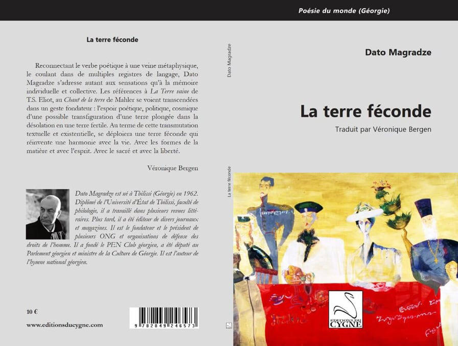 ცნობილმა ფრანგულმა გამომცემლობამ EDITIONS DU CYGE პოეტ დათო მაღრაძის პოემა „ბარაქიანი მიწა” ფრანგულ ენაზე გამოსცა