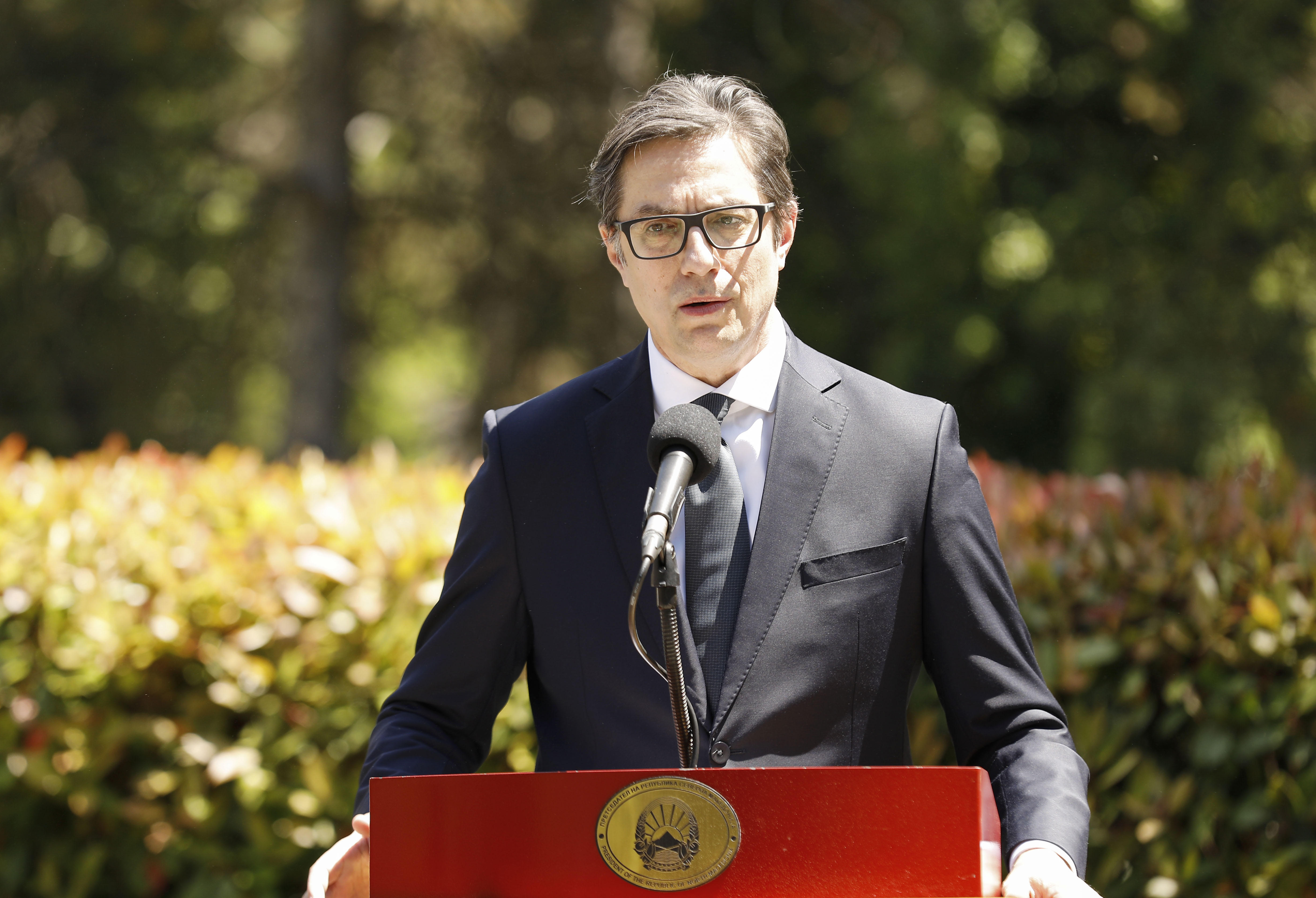 ჩრდილოეთ მაკედონიის პრეზიდენტი საქართველოს პრეზიდენტის ვიზიტზე - ამ პირველი მაღალი რანგის ვიზიტით ჩვენ ვქმნით ახალ ისტორიას ორ მეგობრულ სახელმწიფოს შორის