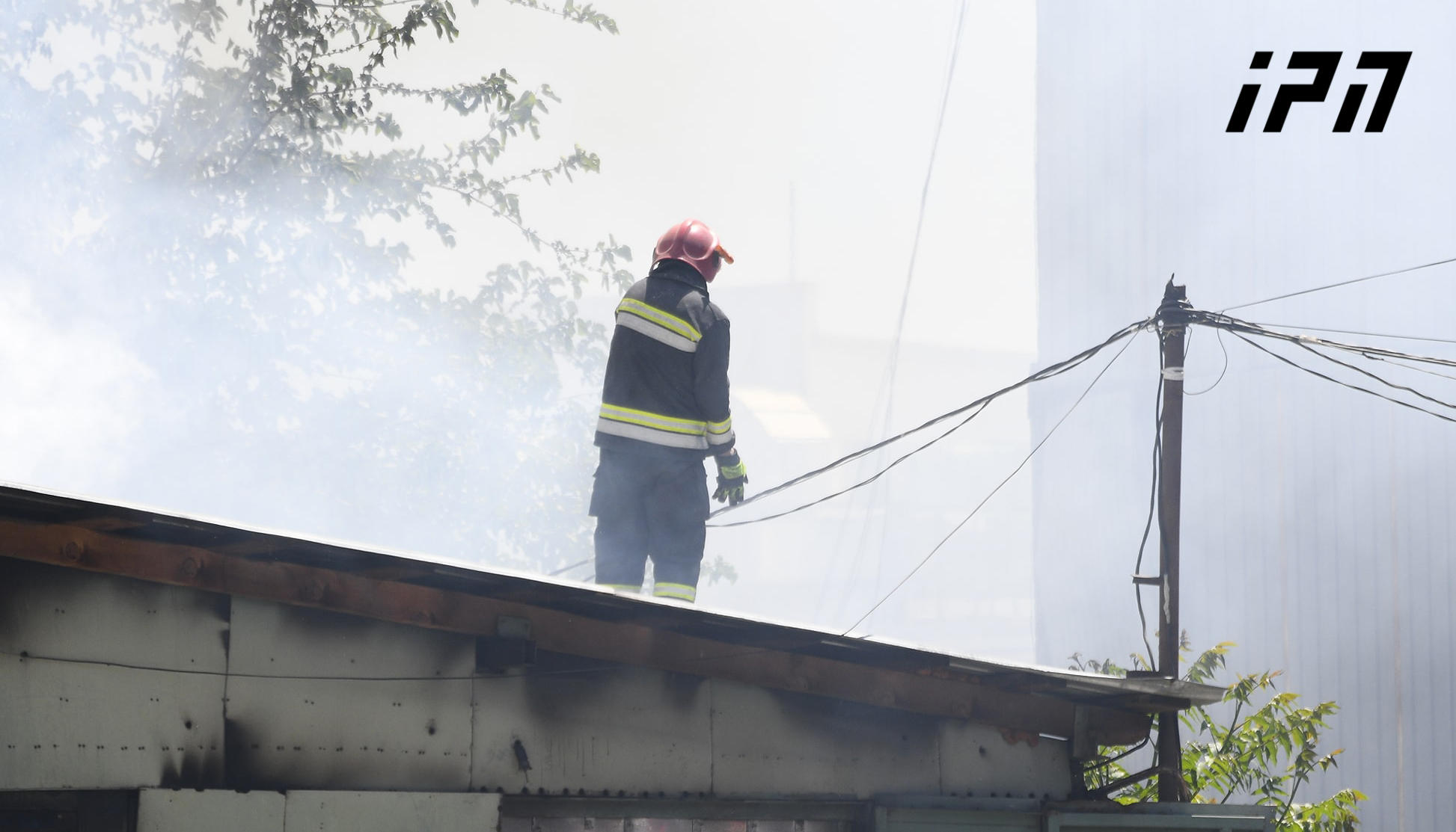 The fire on Eristavi Street in Tbilisi has been extinguished