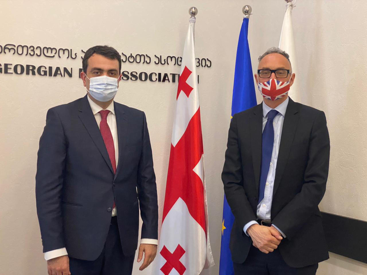 ადვოკატთა ასოციაციის თავმჯდომარე ბრიტანეთის ელჩს შეხვდა