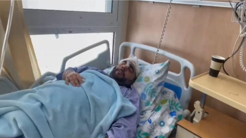 Georgian Jew injured in Israel says he was physically assaulted by Arabs who hit him with stones and bricks