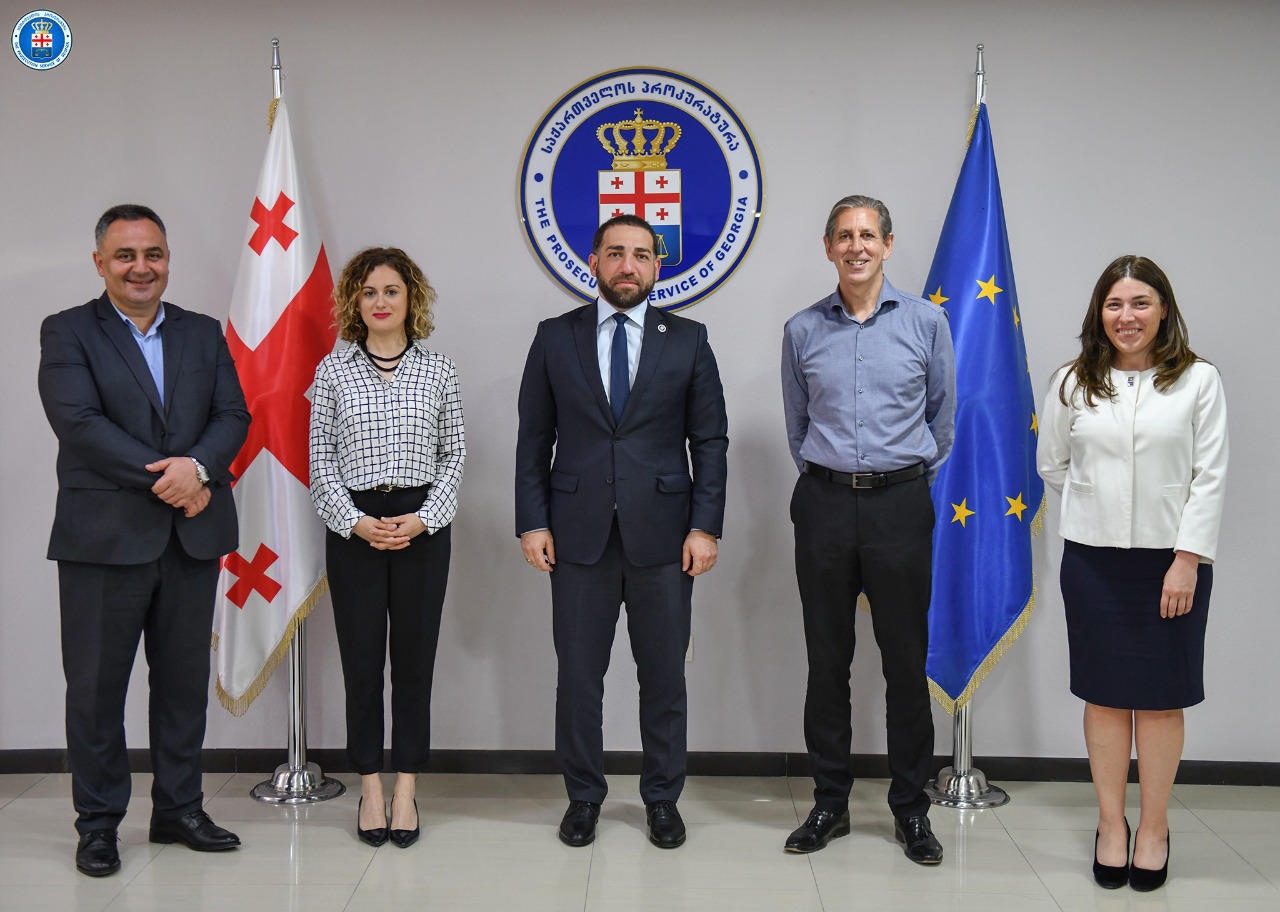 ირაკლი შოთაძე ევროკავშირის პროექტის „სისხლისსამართლებრივი დევნისა და გამოძიების ხარისხის გაუმჯობესება საქართველოში“ ხელმძღვანელს ტერი სქეიფს შეხვდა