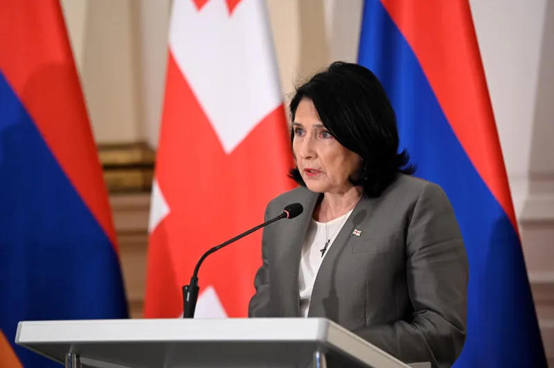 Президент Грузии помиловала 12 лиц