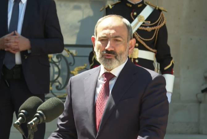 ნიკოლ ფაშინიანი - ჩვენს რეგიონში კრიზისის პირველივე დღეებიდან პრეზიდენტმა მაკრონმა ისაუბრა სიმართლის ენაზე და ეს ხმა გაისმა მთელ მსოფლიოში