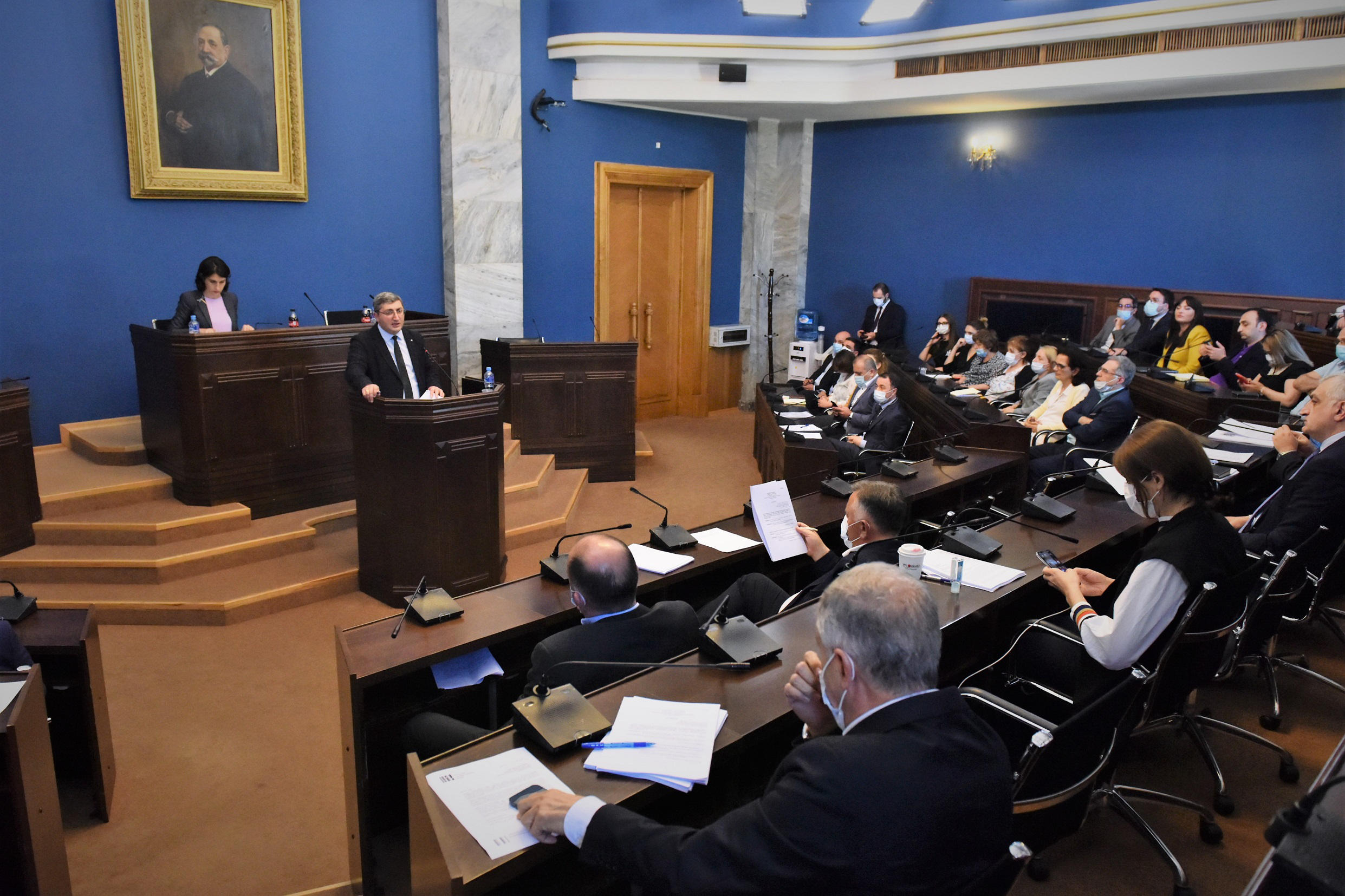 ევროპასთან ინტეგრაციის კომიტეტმა 2020 წლის სახელმწიფო ბიუჯეტის შესრულების წლიური ანგარიში მოისმინა