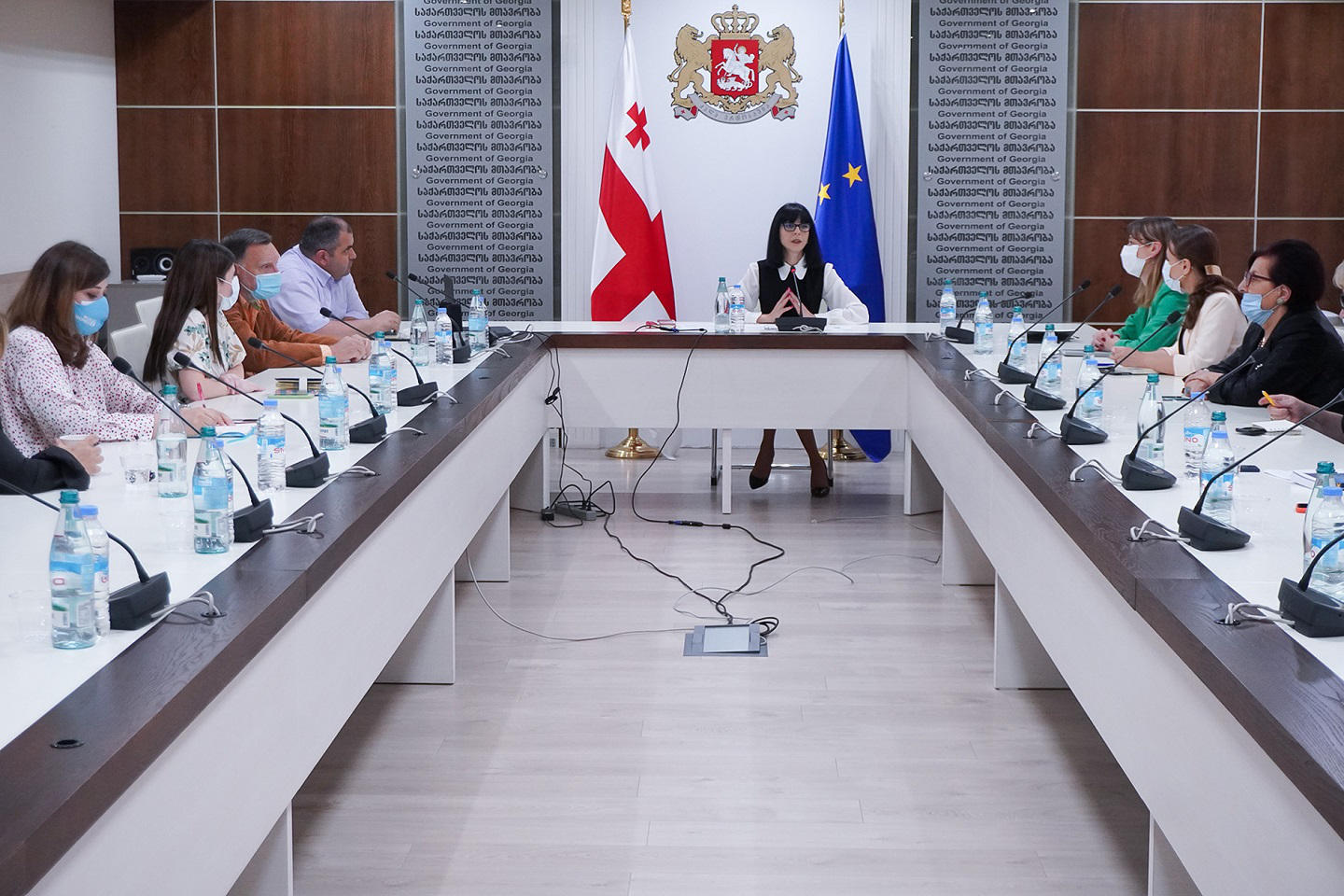 თეა ახვლედიანმა მშვიდობის მშენებლობის პროცესში ქალთა ეფექტიანი მონაწილეობის საკითხებზე შეხვედრა გამართა