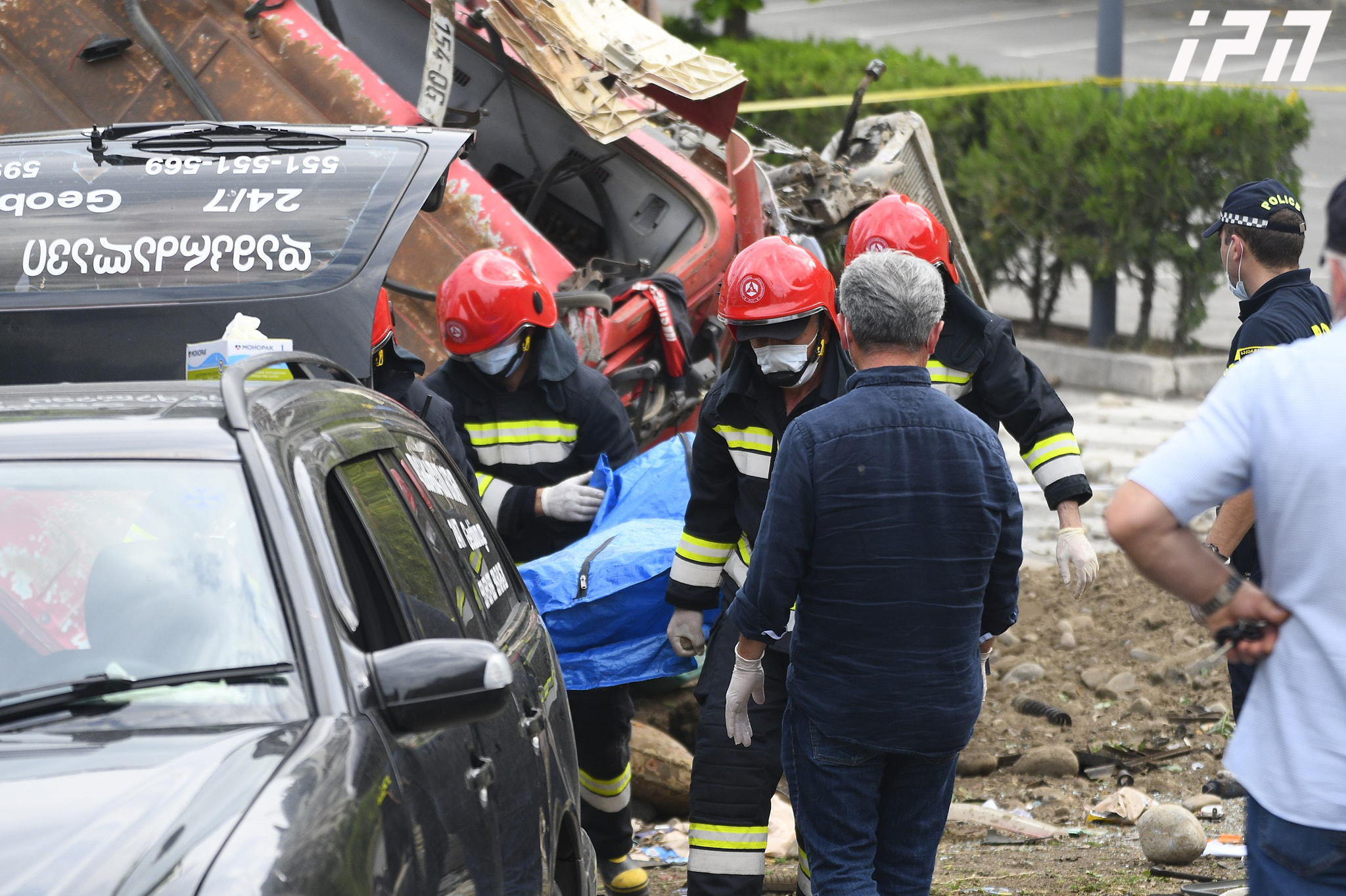კრწანისის ქუჩაზე, „ნიუ ჰოსპიტალსის“ ეზოში ავარიის შედეგად დაშავებული ადამიანებიდან კიდევ ერთი გარდაიცვალა