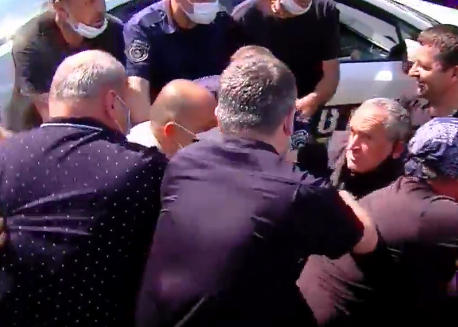 Confrontation took place between the local of the village of Bobokvati and the law enforcers