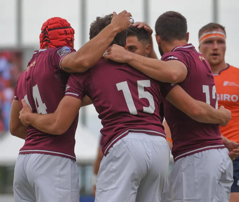 Сборная Грузии по регби одержала победу над Нидерландами