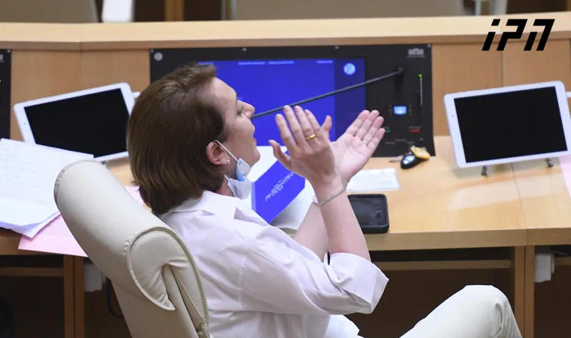 National Movement MP Nona Mamulashvili rejects parliamentary mandate