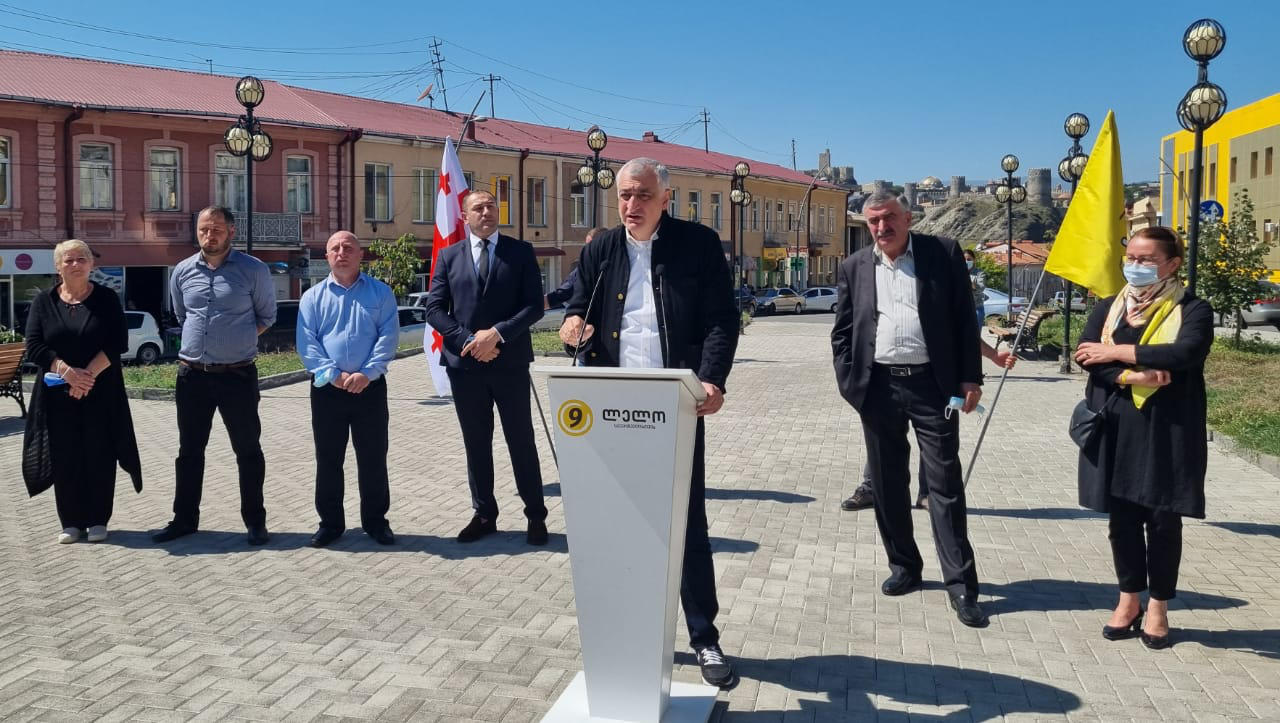 მამუკა ხაზარაძემ ახალციხის მუნიციპალიტეტის მერობის კანდიდატად მანუჩარ ჩაჩანიძე წარადგინა