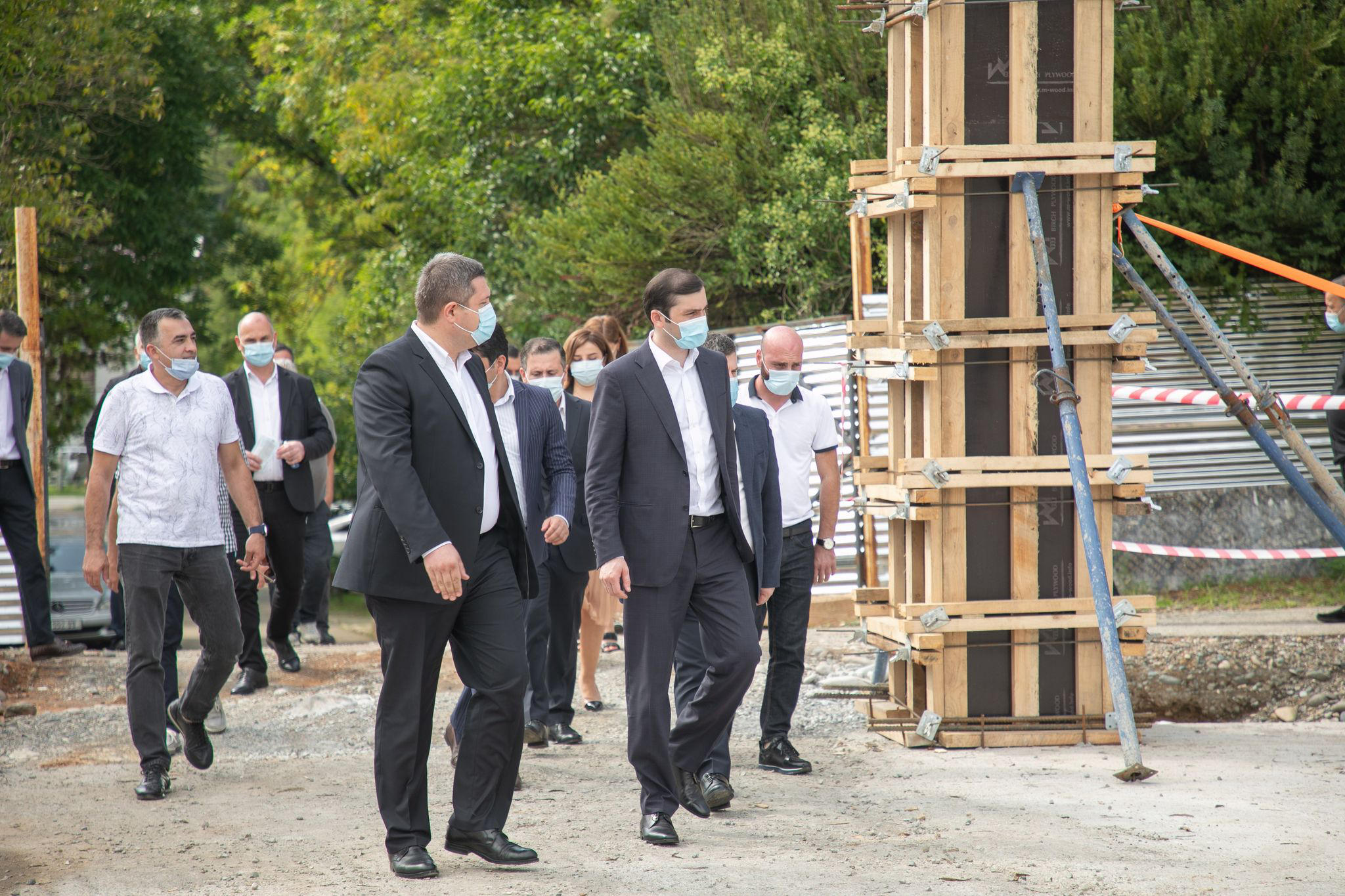 ჩაქვის ძალოსანთა ბაზის მშენებლობა მიმდინარეობს
