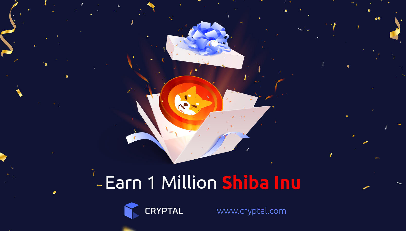 Cryptal Airdrops 1 Million SHIB Rewards to Verified Users