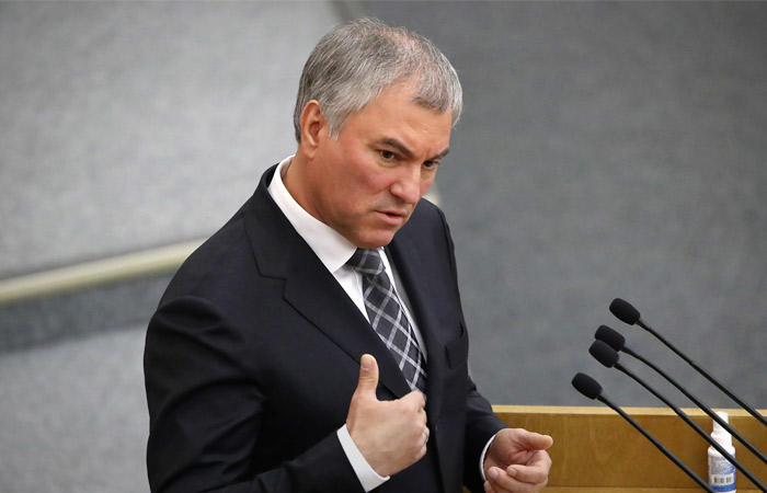 რუსეთის დუმის სპიკერად ვიაჩესლავ ვოლოდინი აირჩიეს