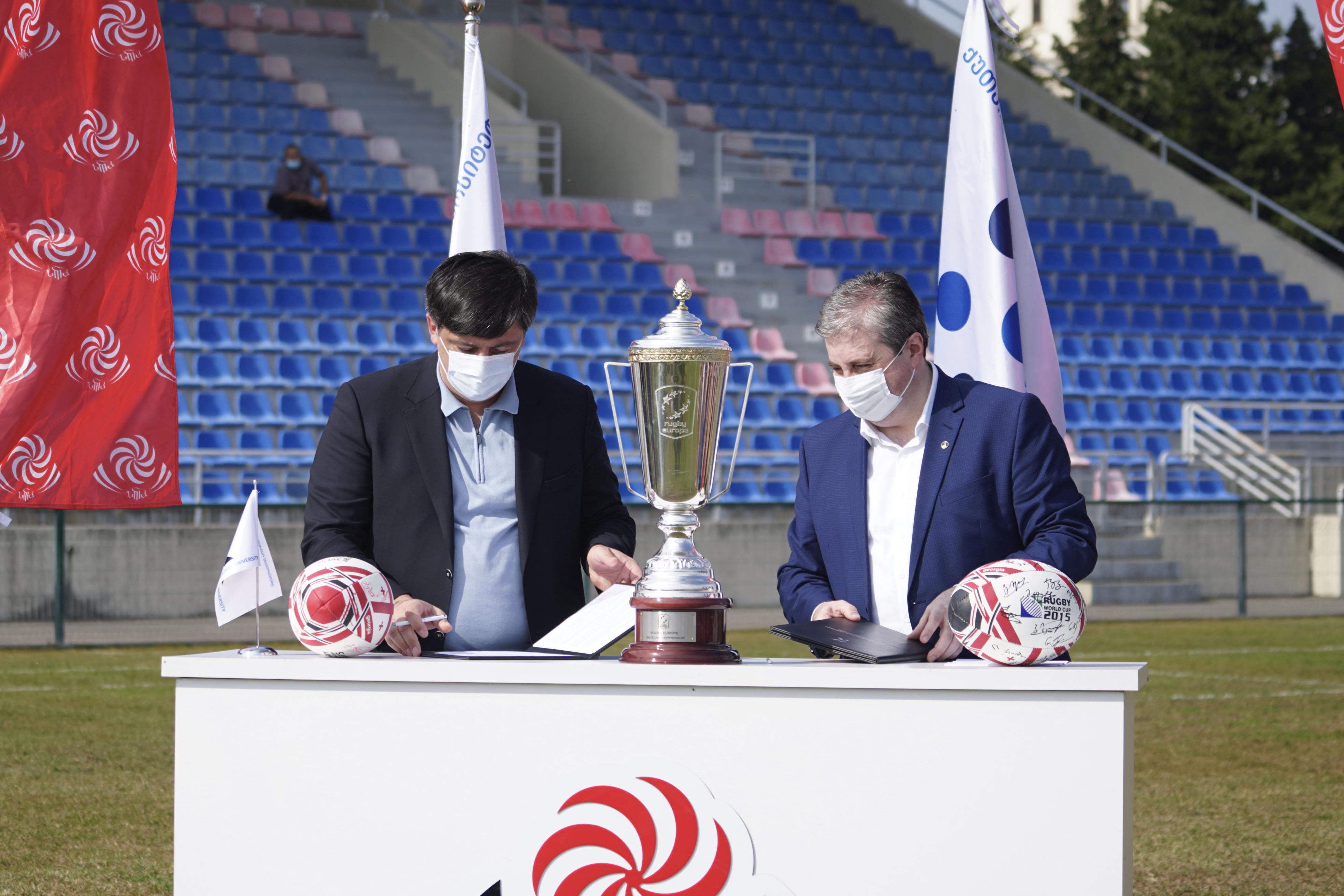 ქუთაისის საერთაშორისო უნივერსიტეტსა და საქართველოს რაგბის კავშირს შორის თანამშრომლობის მემორანდუმი გაფორმდა