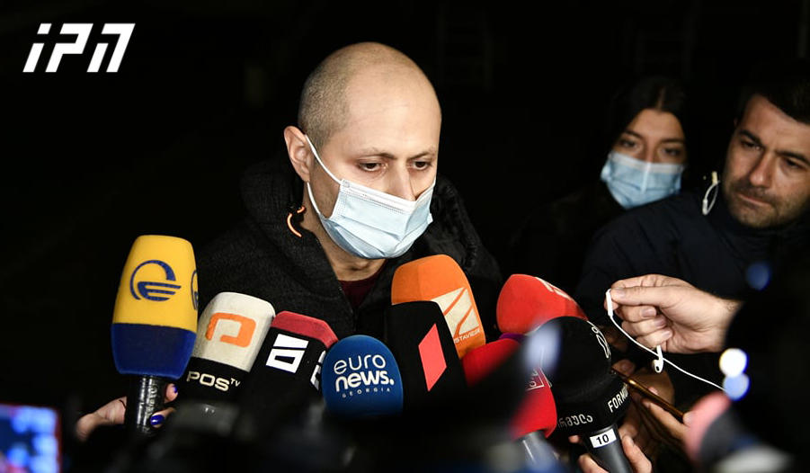 Representative of the Ombudsman: Mikheil Saakashvili was removed from the Rustavi 12th Facility by force, according to him, he was transported by ambulance