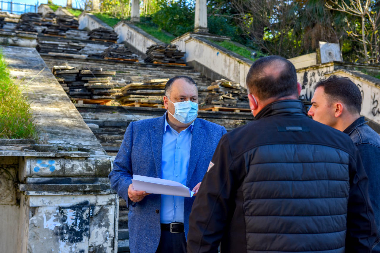 იოსებ ხახალეიშვილის განცხადებით, ქუთაისში ასსაფეხურიანი კიბის რეაბილიტაცია დაიწყო