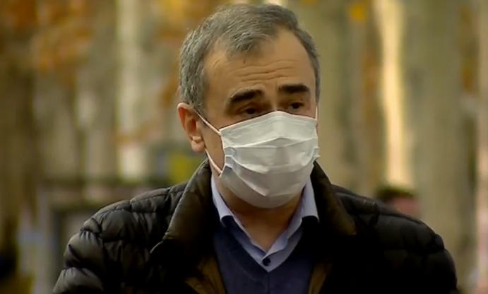 Med council member Sandro Tsiskaridze, who arrived at Gori Hospital to visit Saakashvili, says there are many dangers, including in terms of complications of various organ systems