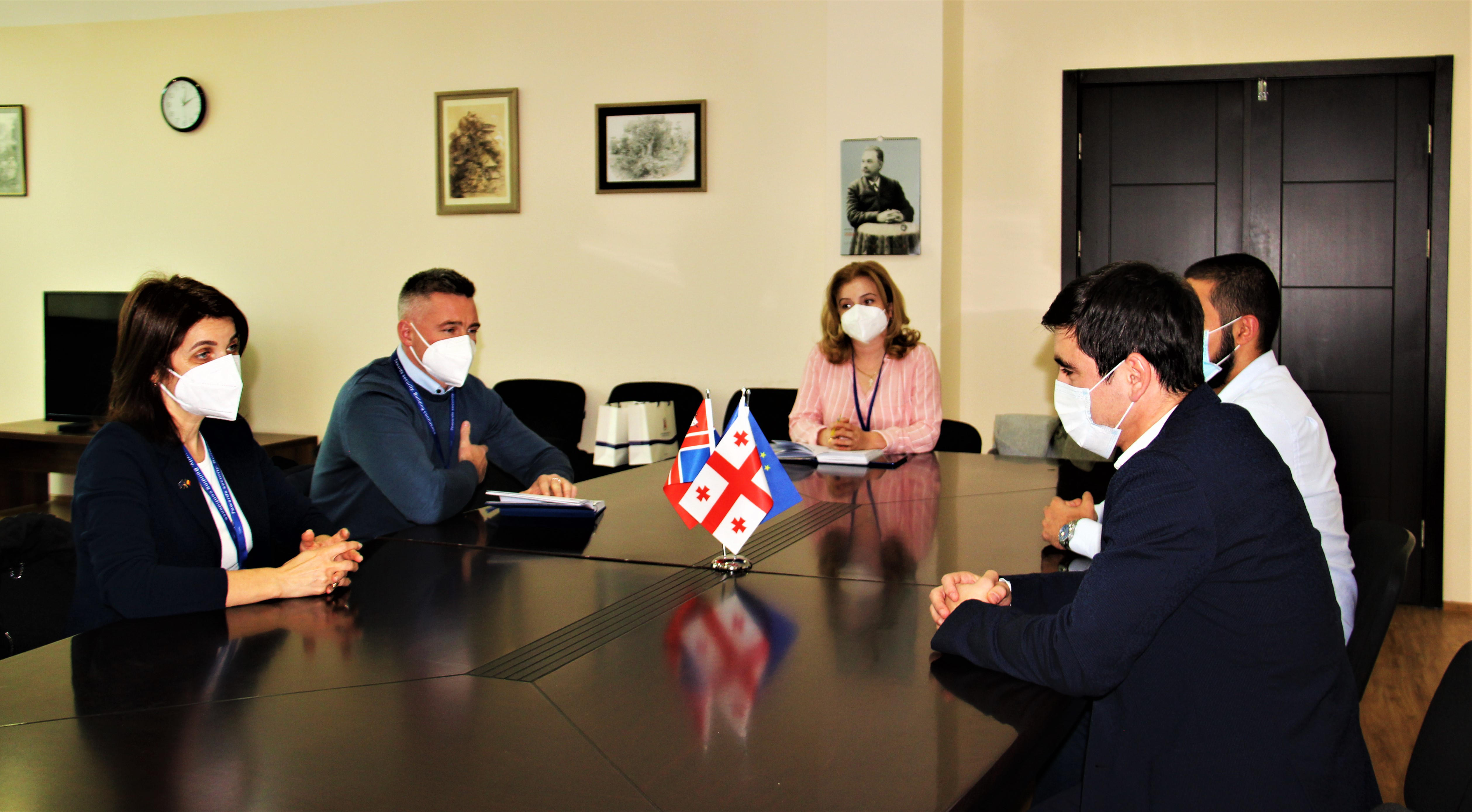 გორის მერი ვლადიმერ ხინჩეგაშვილი ევროკავშირის სადამკვირვებლო მისიის გორის ოფისის ხელმძღვანელს შეხვდა