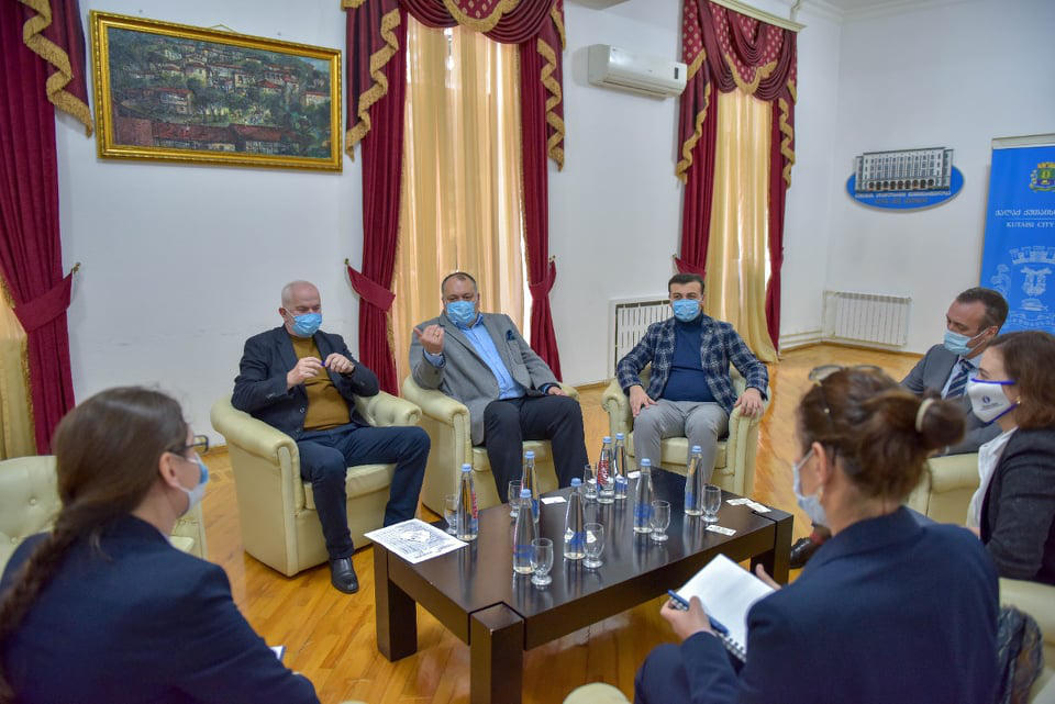 ქუთაისის მერმა EBRD-ის რეგიონულ დირექტორთან შეხვედრა გამართა