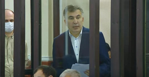 მიხეილ სააკაშვილი - ხომ არ სჯობს, რომ ჯერ მოითხოვოთ მძევლობიდან ჩემი გამოხსნა - როგორც კი სამართლიანი სასამართლო იქნება, სადაც ეს მსახიობები არ იქნებიან, მზად ვარ წარვდგე და დაე, მან გამასამართლოს