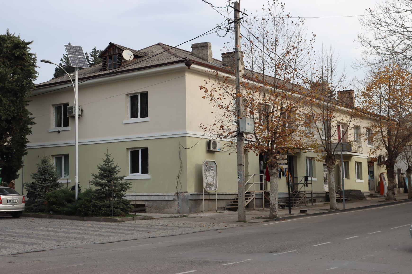 ბოლნისის ცენტრალური ქუჩის ერთ მონაკვეთზე ინფრასტრუქტურული სამუშაოები მიმდინარეობს
