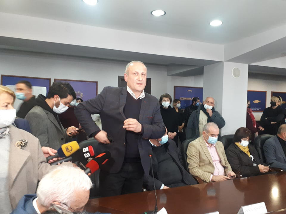Zugdidi Assembly again fails to elect chairperson