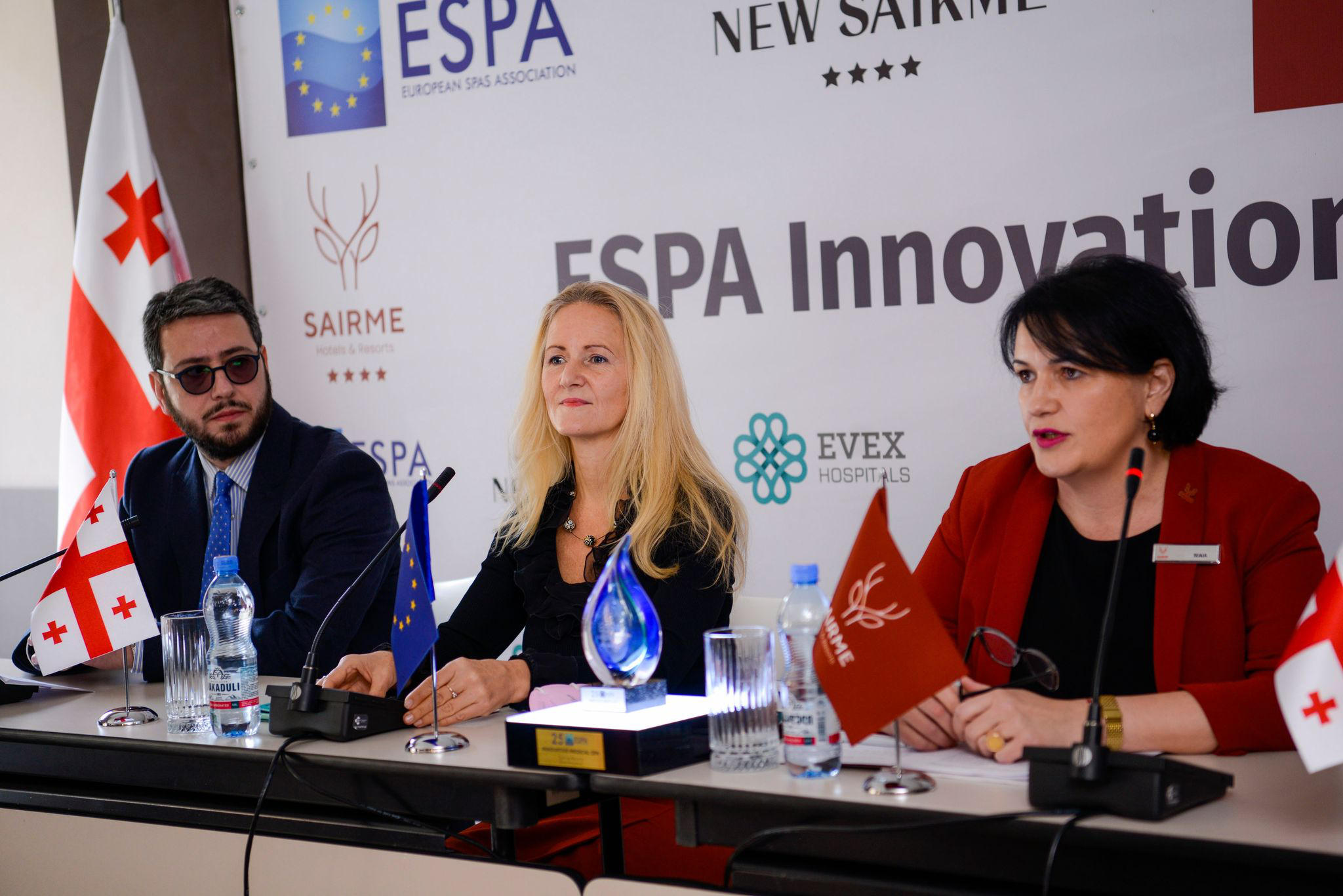 კურორტი „საირმე“ და „ევექსი ჰოსპიტლები“ ევროპის სპების ასოციაციის ჯილდოს მფლობელები გახდნენ