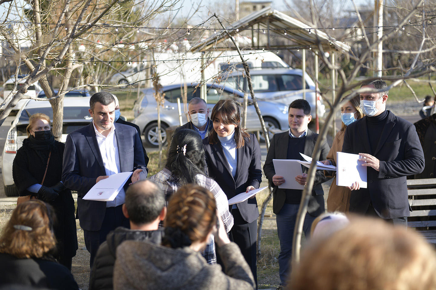 რუსთავში, საცხოვრებელი ფართები საკუთრებაში კიდევ 107 ოჯახს გადაეცა