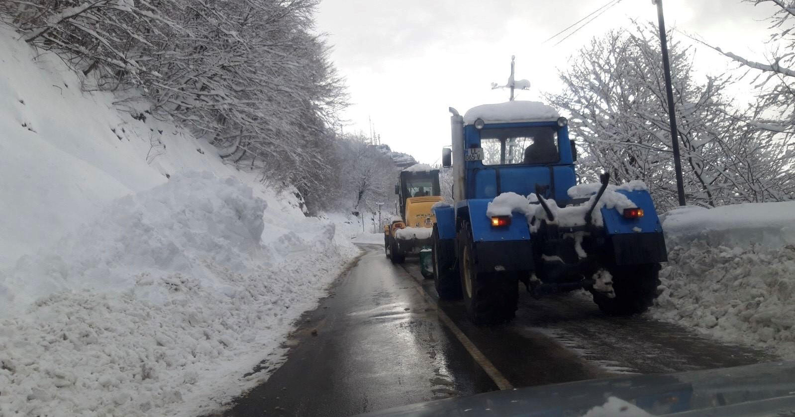 ნაქერალას უღელტეხილზე მსუბუქი ავტოტრანსპორტის გადაადგილება აღდგა