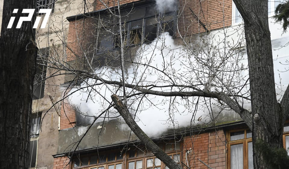 Explosion in a residential building in Dighomi Massive, Tbilisi