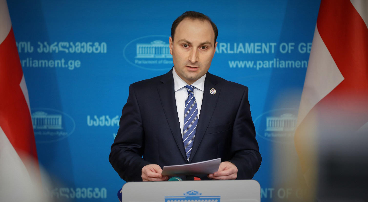 Anri Okhanashvili: It is a pity that the President is not guided by the interests of the society or the accountability to the society, but by the interests of the opposition, it seems that she is accountable to the opposition