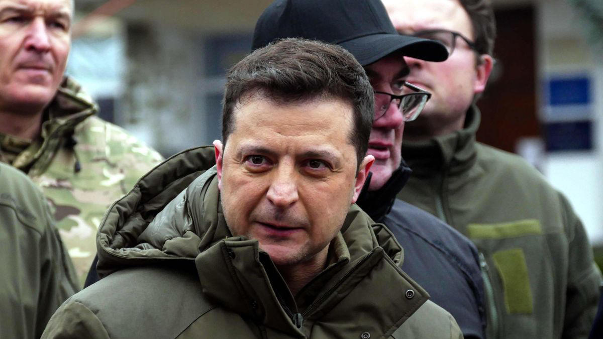 ვლადიმერ ზელენსკი - გვაქვს ინფორმაცია, რომ რუსეთის დივერსიული ჯგუფები კიევში შემოვიდნენ - მტერმა პირველ სამიზნედ მომნიშნა