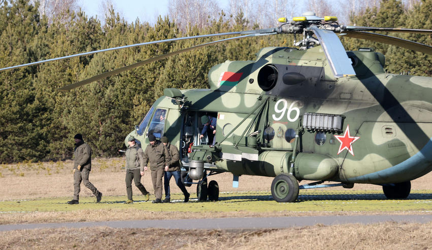 უკრაინის დელეგაცია უკვე ბელარუსშია