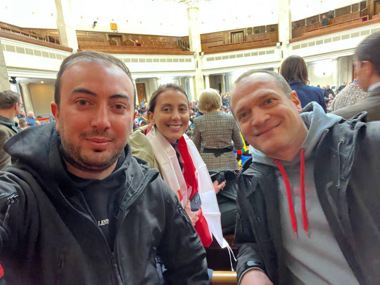 "ნაციონალური მოძრაობის" წევრები რადაში სხდომას დაესწრნენ