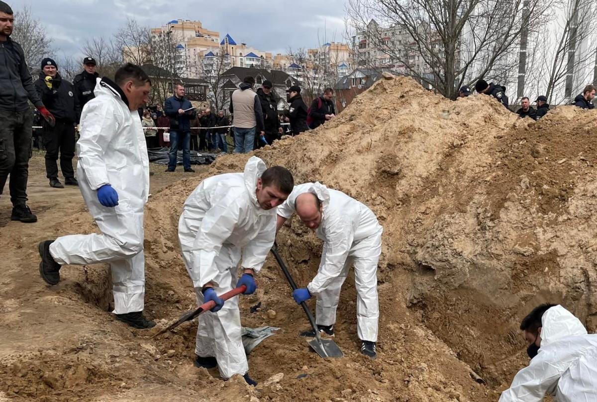 ბუჩას მერი - დაღუპულების თითქმის 85%-ს ნატყვიარი აქვს