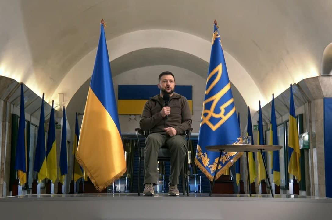 Volodymyr Zelensky to Georgian journalist: I do not really understand the current position of your Government leaders - what they are going for is not worth it