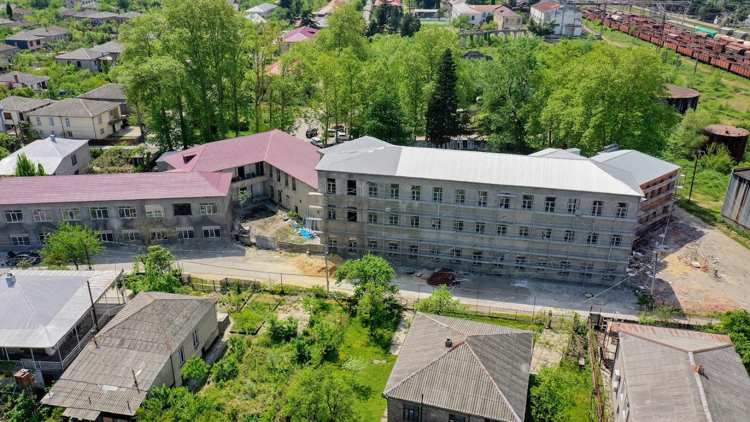 სამტრედიის მე-12 საჯარო სკოლას სრული რეაბილიტაცია უტარდება