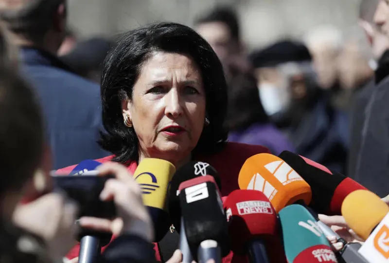 სალომე ზურაბიშვილი - როგორც ჩანს, ეს არის ჩვენი ბედი, რომ სულ ამ თხოვნაში ვართ, გაყვანილი იყოს უცხოეთის ჯარები და დაგვიბრუნდეს ტერიტორიული მთლიანობა