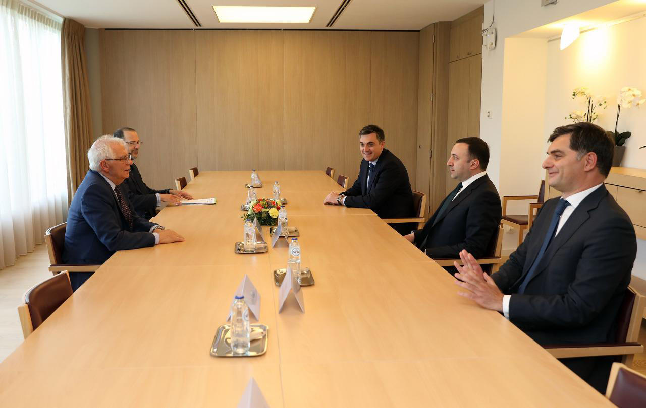 ირაკლი ღარიბაშვილი - ჯოზეფ ბორელთან რეგიონში მიმდინარე დრამატული გეოპოლიტიკური რყევების განხილვის შესაძლებლობა მქონდა