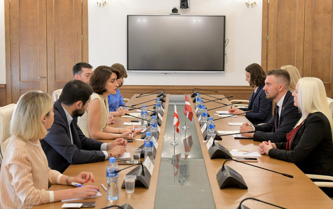 ლატვიის საეიმას დელეგაციის ვიზიტი საქართველოში დასრულდა