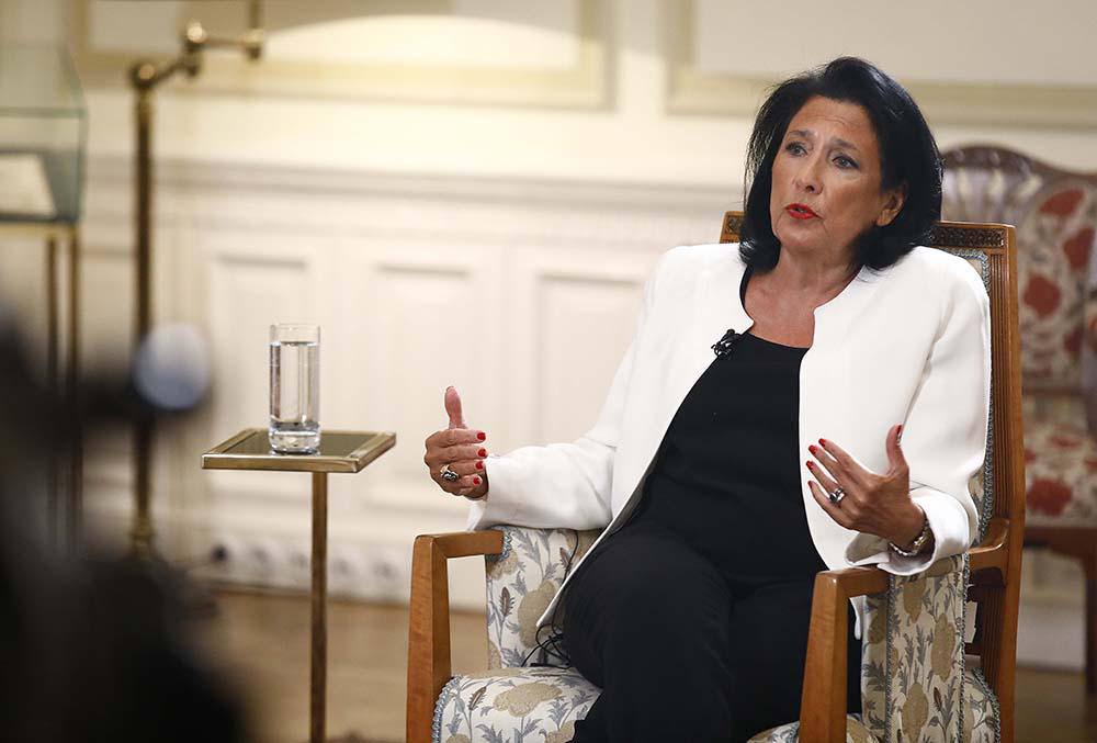 Salome Zurabishvili: When the Government curses ambassadors, MEPs, it is not clear where we are going to - we are more careful with Russia than ever, trying not offend it